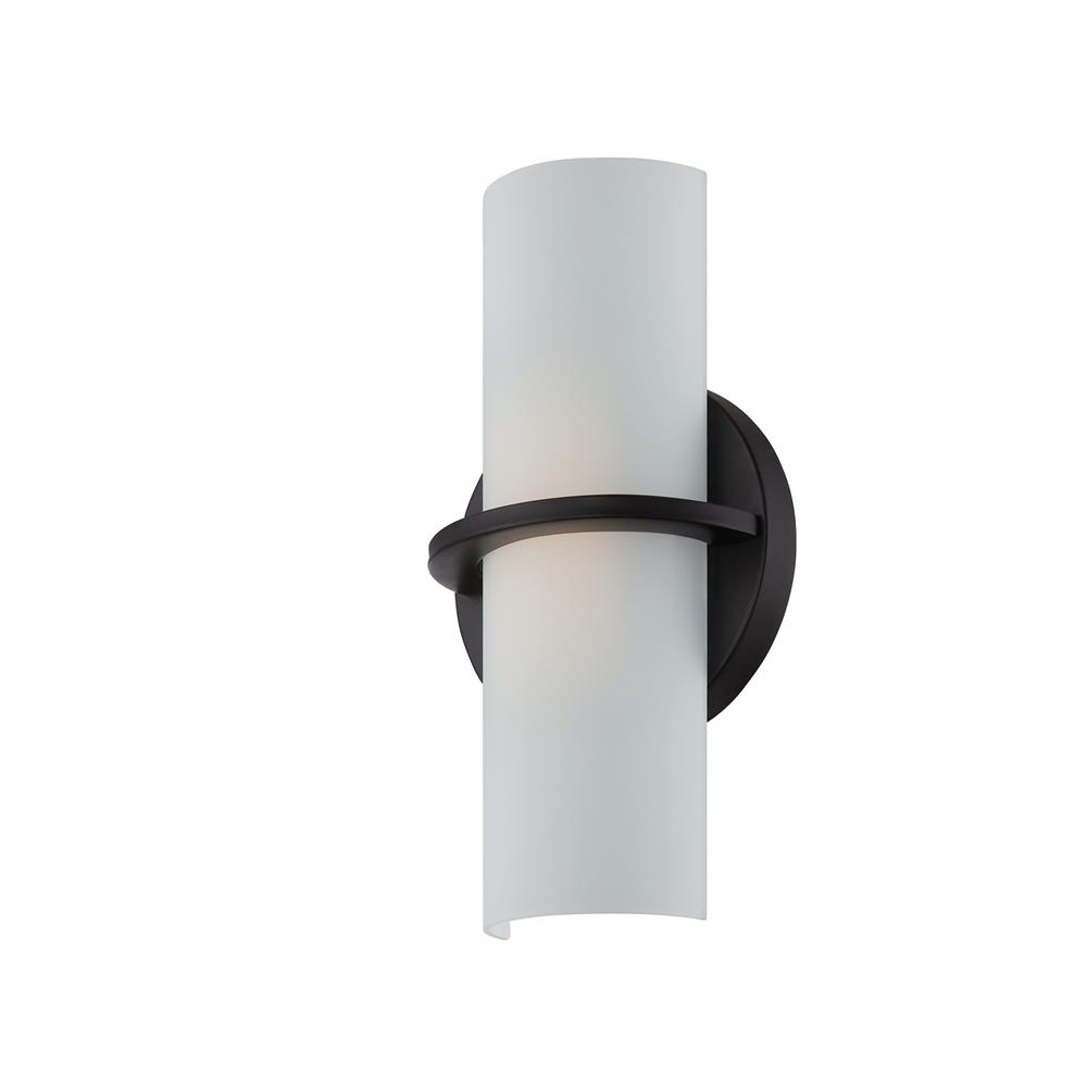 Nuvo Lighting 62/186  Tucker - LED Wall Sconce in Aged Bronze Finish